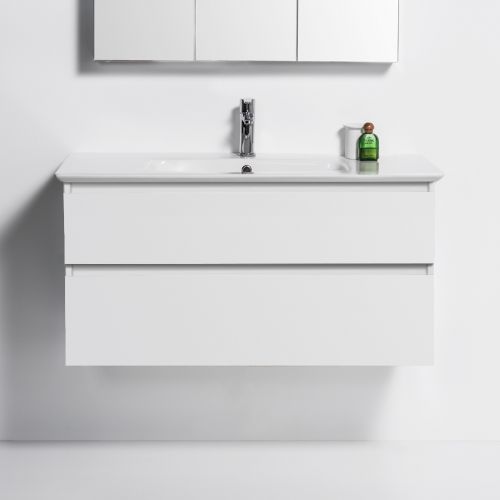 Sharp 1040 Wall-Hung Vanity 2 Drawers by VCBC