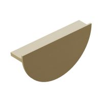 Arc Handle Satin Brass