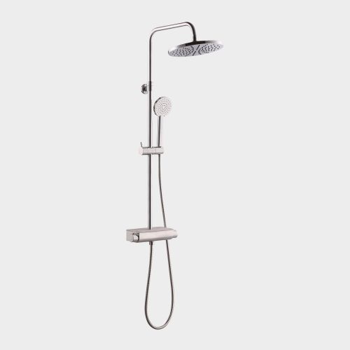 Classic Round Shower Set with Shelf by VCBC