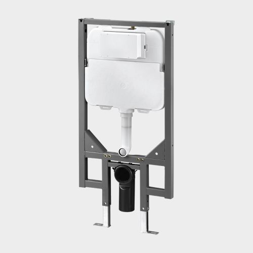 In-Wall Toilet Cistern with Steel Frame by VCBC