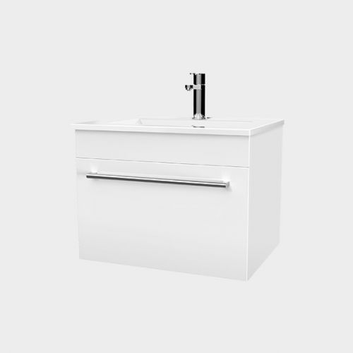 Zara 600 Wall-Hung Vanity 1 Drawer by VCBC