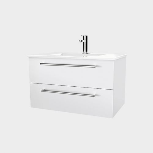Zara 750 Wall-Hung Vanity 2 Drawers by VCBC