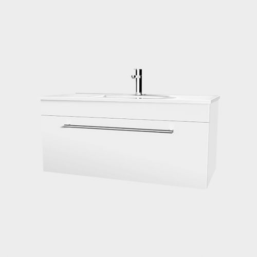 Zara 1200 Wall-Hung Vanity 1 Drawer by VCBC