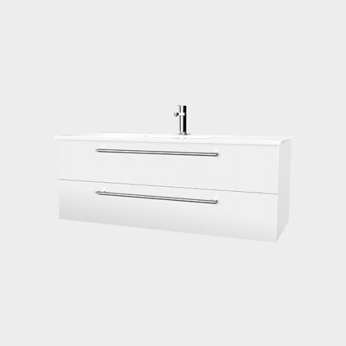 Zara 1200 Wall-Hung Vanity 2 Drawers by VCBC