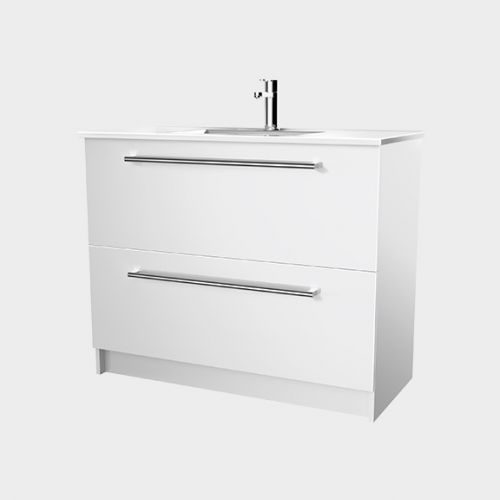 Zara 1000 Floor-Standing Vanity 2 Drawers by VCBC