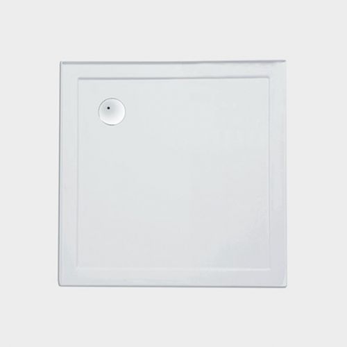 2-Sided Moulded Upstands Shower Tray 1010 x 1010 by VCBC