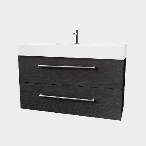 Splash 1200 Wall-Hung Vanity 2 Extra Deep Drawers - DISCONTINUED by VCBC