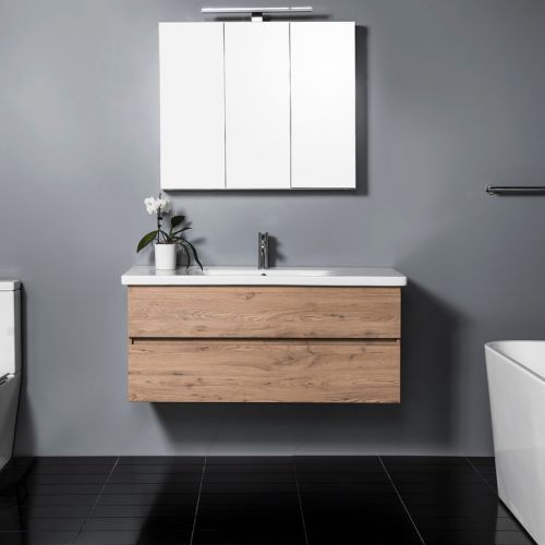 Soft 1200 Wall-Hung Vanity 2 Drawers by VCBC