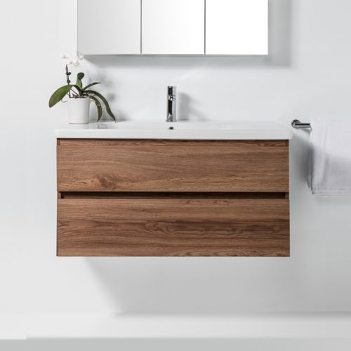 Soft 1000 Wall-Hung Vanity 2 Drawers by VCBC