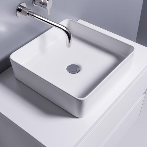 Sleek Square Counter Top Basin by Michel Cesar