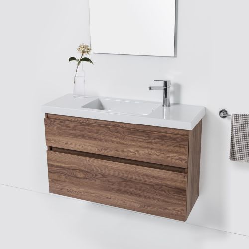 Cangas Slim 1000 Wall-Hung Vanity 2 Drawers by VCBC