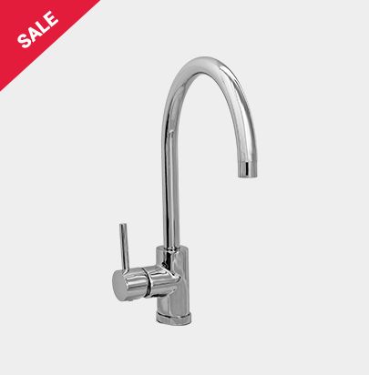 Gooseneck Sink Mixer by Laundry