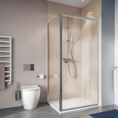 Clear 6 Pivot Shower Enclosure by VCBC