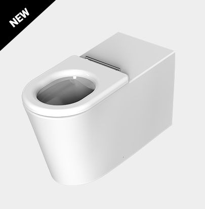 Cove Acessible Wall-Faced Toilet Suite by VCBC