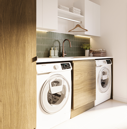 Modern Laundry Cabinet 450, 1 Door by 