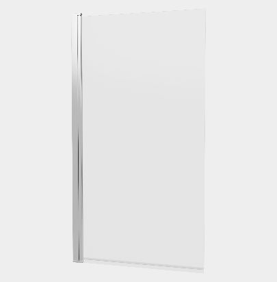 Clear 6 Bath Screen by 