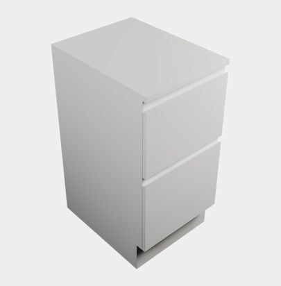 Laundry Cabinet 450, 2 Drawers (Benchtop Sold Separately) by Laundry