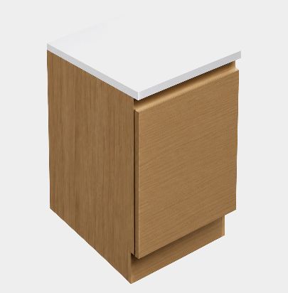 Laundry Cabinet 450, 1 Door (Benchtop Sold Separately) by Laundry