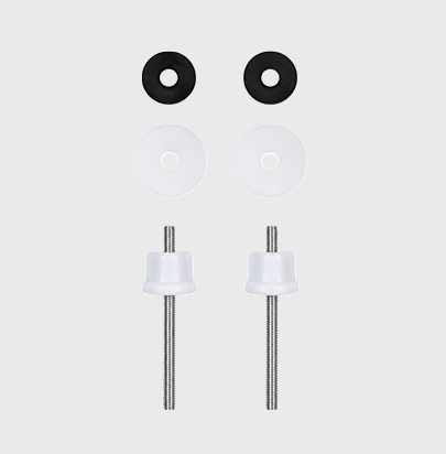 Toilet Seat Hinge Fixings by 