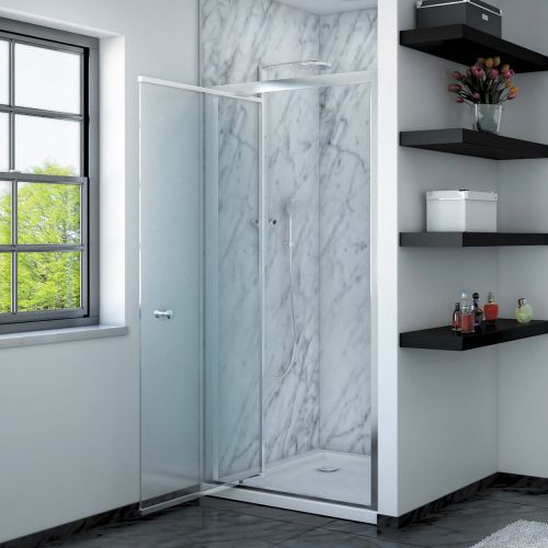 Clear 6 Infold Shower Enclosure by VCBC