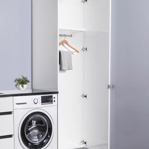 Tall Cupboards by Laundry