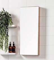 Mirror Cabinet 300 – 1 Door, 2 Shelves by Michel Cesar