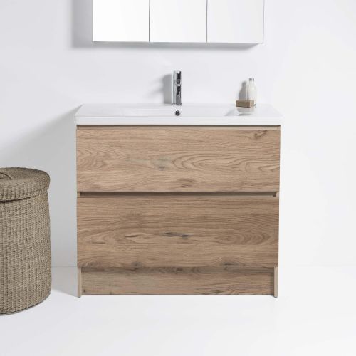 Soft 800 Floor-Standing Vanity 2 Drawers by VCBC