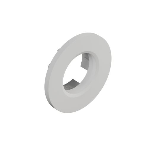 White Overflow Ring by VCBC