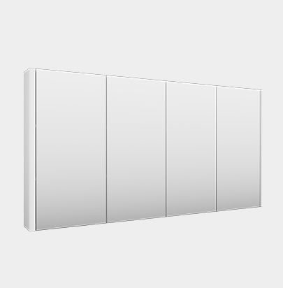 Ovo 4 Door Mirror Cabinet by VCBC