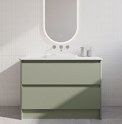 Ovo Slim 2 Drawers Floorstanding by VCBC