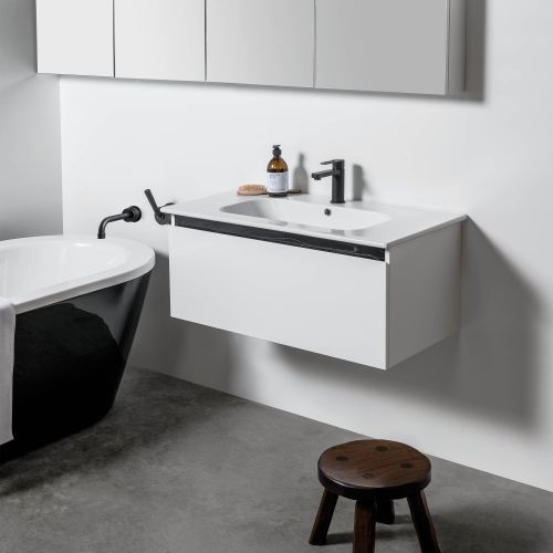 Qubo 2 Drawer Side By Side by Michel César