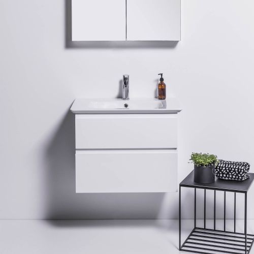 Sharp 700 Wall-Hung Vanity 2 Drawers by VCBC