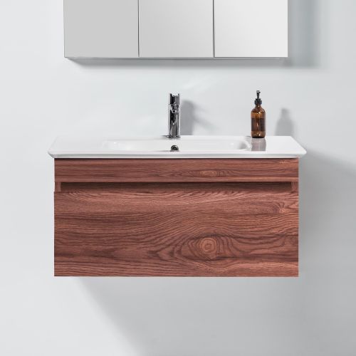 Sharp 900 Wall-Hung Vanity 1 Drawer by VCBC