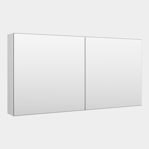 Cube Mirror Cabinet 2 Doors by Michel César