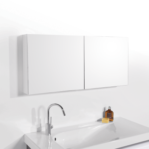 Cube 1000 Mirror Cabinet by Michel Cesar