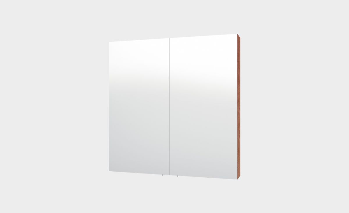 Mirror Cabinet 750 – 2 Doors, 2 Glass Shelves