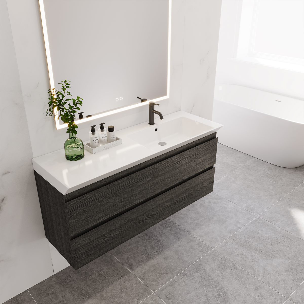 Matte Calacatta In Style Wall Panel