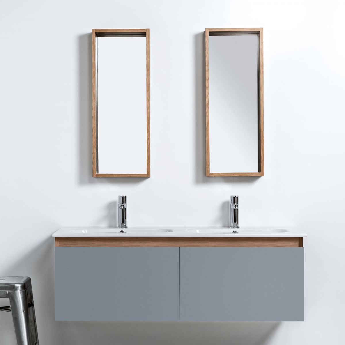 Qubo 1200 Wall-Hung Vanity, 2 Drawers