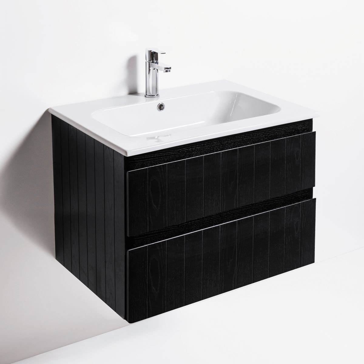 Qubo 710 Wall-Hung Vanity, 2 Drawers