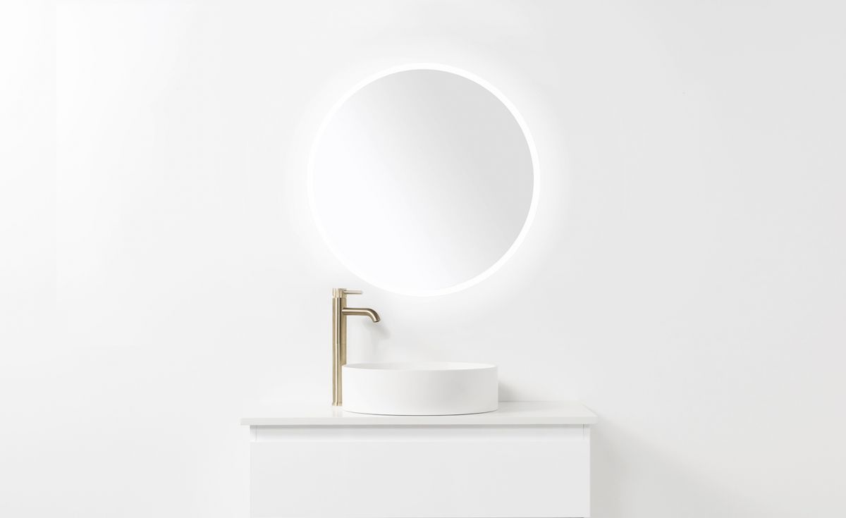 LED Light Mirror Round 750 x 750