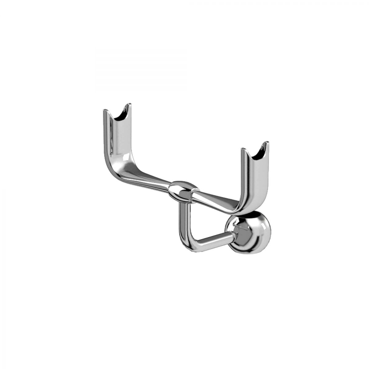 Trent 4: Thermostatic Two Outlet Concealed Shower Valve, Fixed Shower Arm, Handset, Holder & Hose