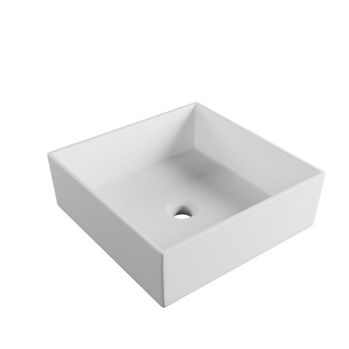 Paula Kordura Square Counter Top Basin by Michel César, VCBC