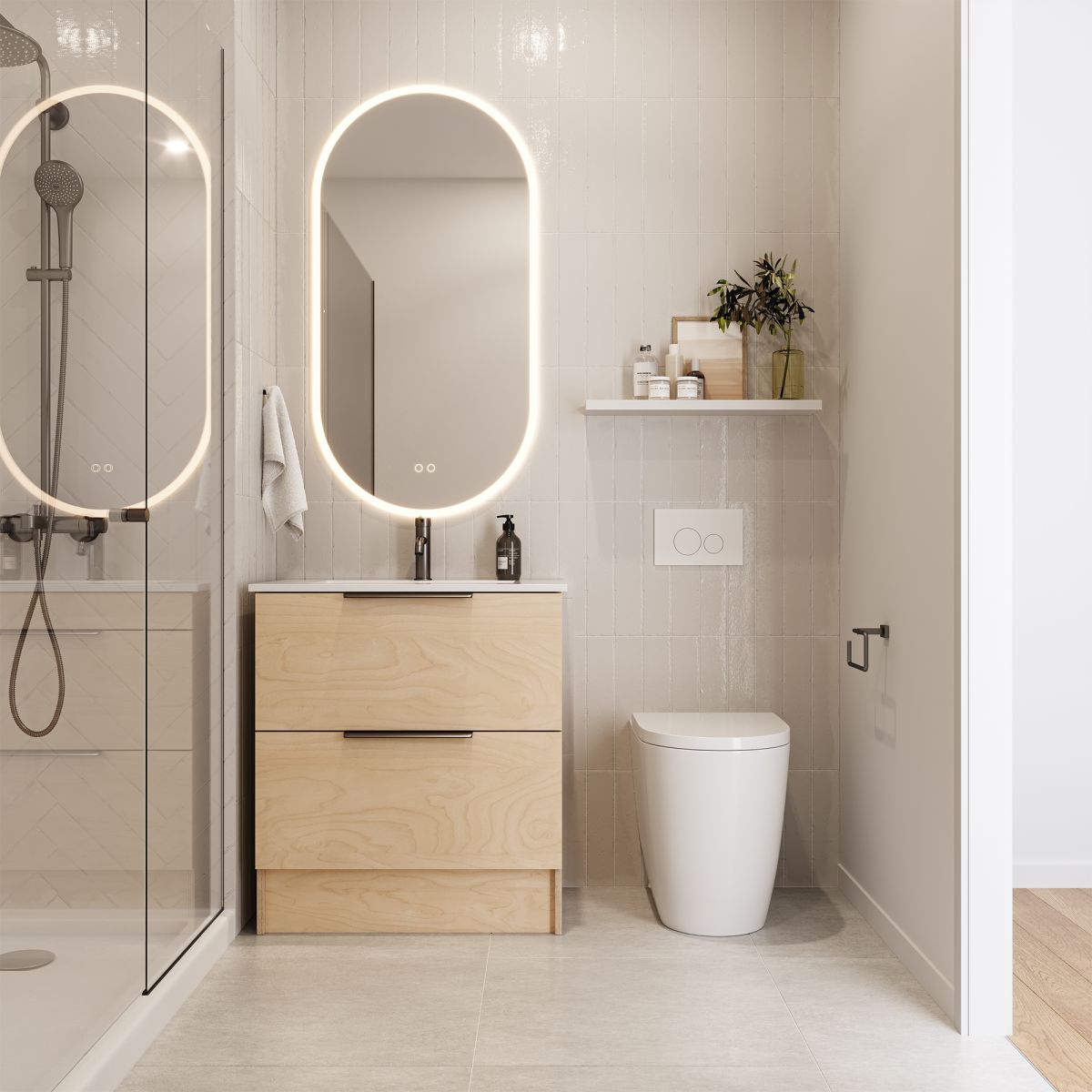 LED Mirror - Pill