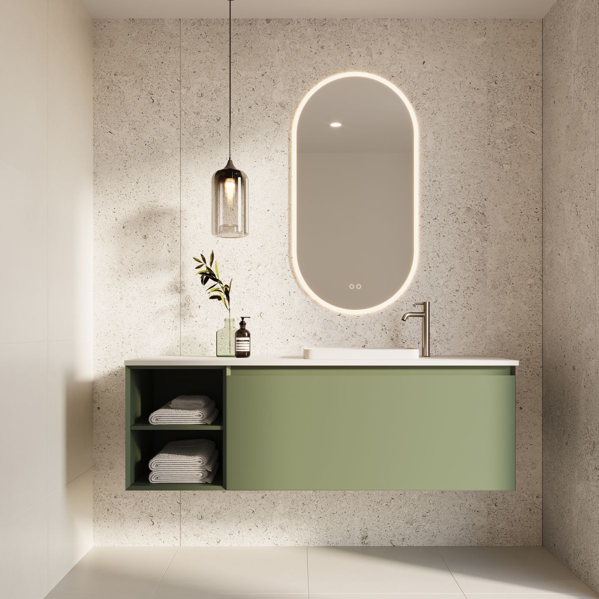 LED Mirror - Pill