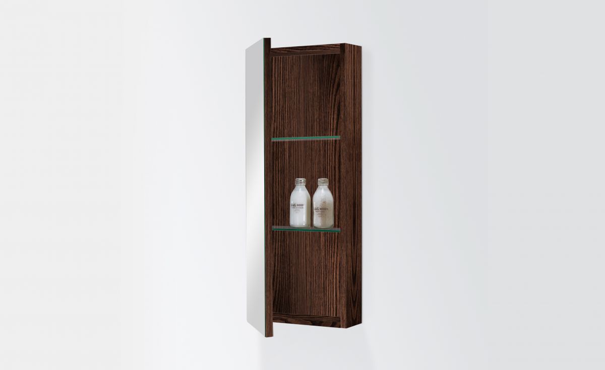 Mirror Cabinet 300 – 1 Door, 3 Shelves