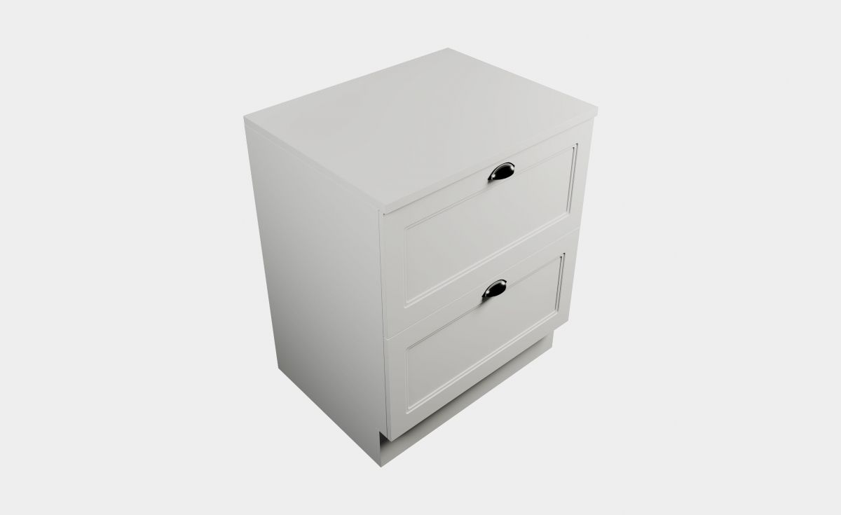 Laundry Cabinet 750, 2 Drawers (Benchtop Sold Separately)