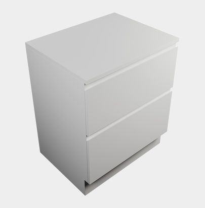 Laundry Cabinet 750, 2 Drawers (Benchtop Sold Separately) by Laundry
