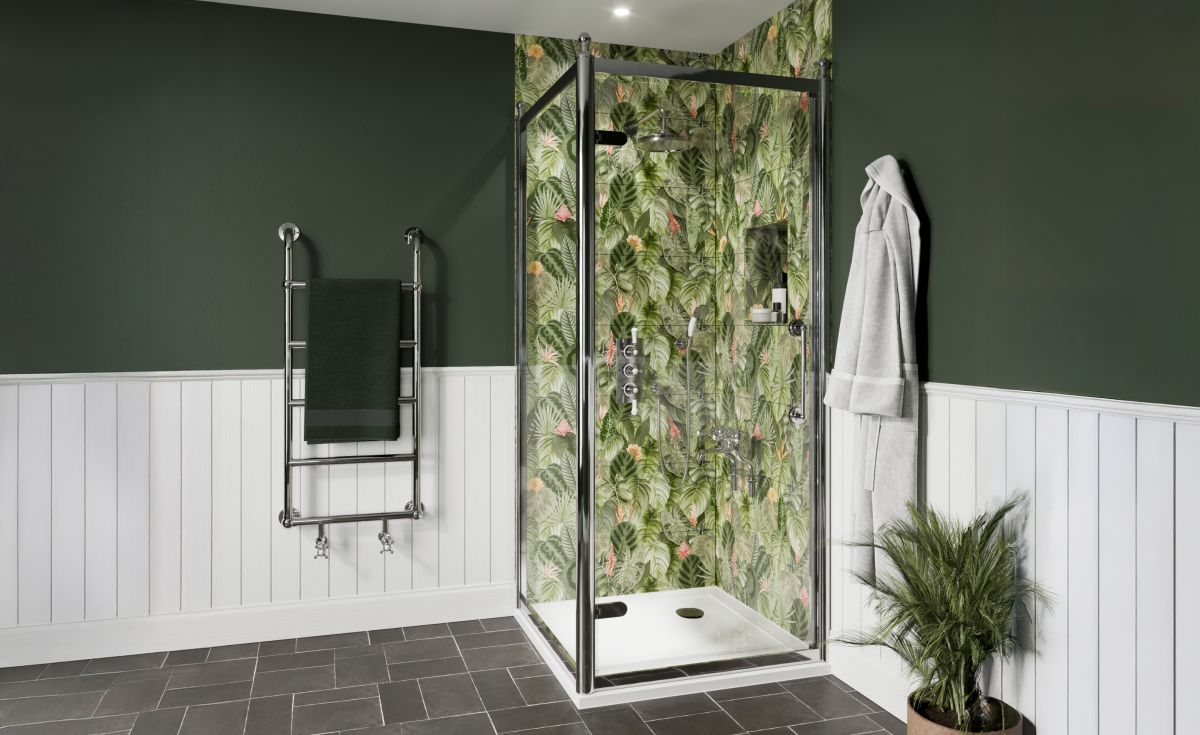 Burlington Classique Pivot Door Corner Shower Enclosure