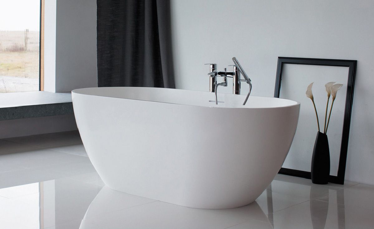 Form Natural Stone Freestanding Bath • Bath Co