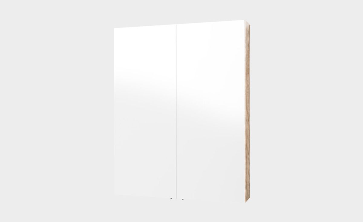 Mirror Cabinet 600 – 2 Doors, 2 Shelves